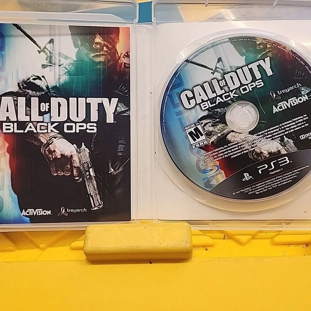 Call of Duty Black Ops Original Release Sony PlayStation 3 PS3 W/ Manual